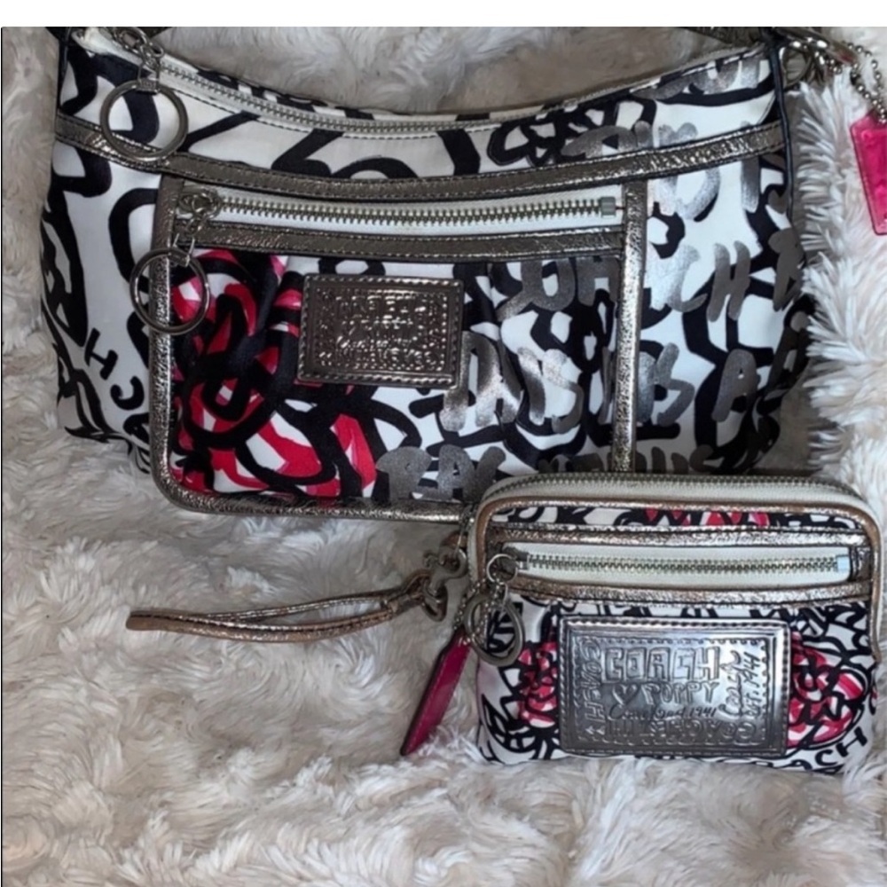 🫶🏼Coach Poppy 2 pc vintage set 🫶🏼